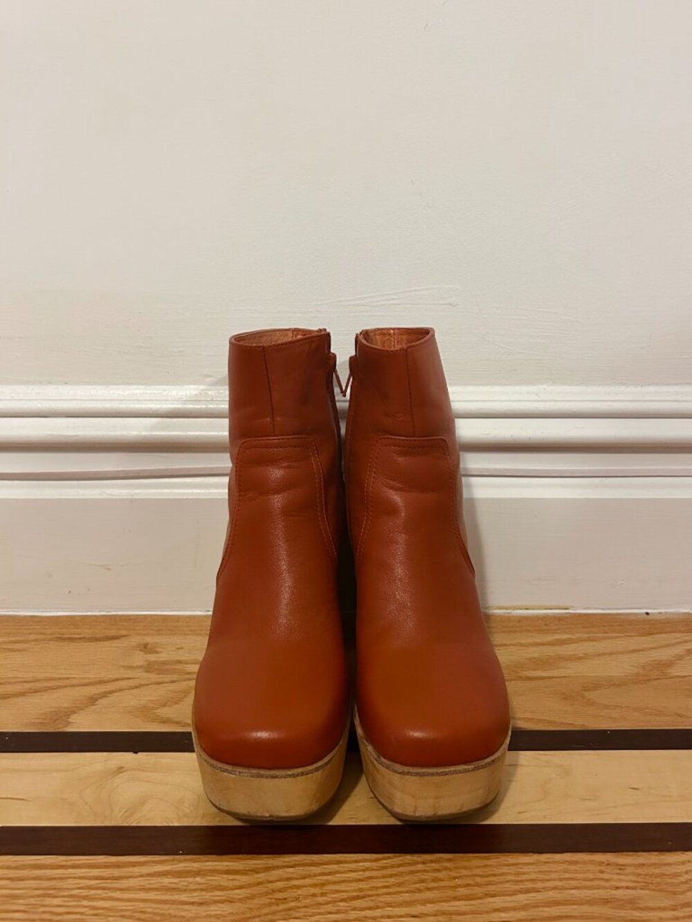 Charlotte Stone Paz Boots in Sienna Brown, Size 8 - Picture 2 of 7